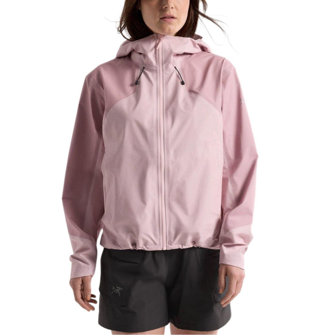 (Women) Arcteryx Arc'teryx Coelle  Waterproof Hooded Shell Jacket Colorblock Short Style 30407 圖 8