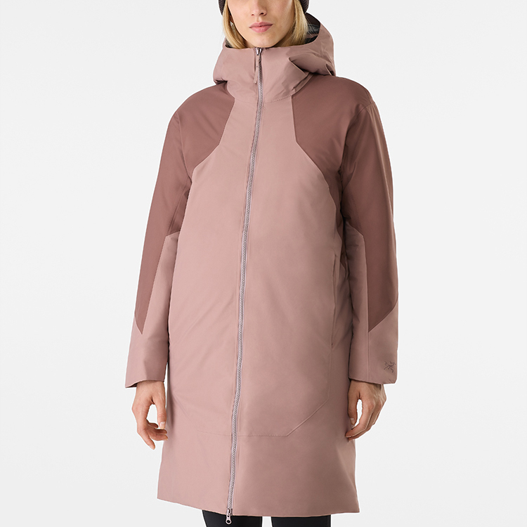 Shop (Women) Arcteryx Arc'teryx Coelle Parka  Waterproof GORE-TEX Colorblock Hooded Jacket 30065