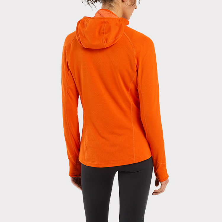 (Women) Arcteryx Arc'teryx Delta Half-Zip Hoodie  Solid Color Long Sleeve Jacket. 29606 圖 4