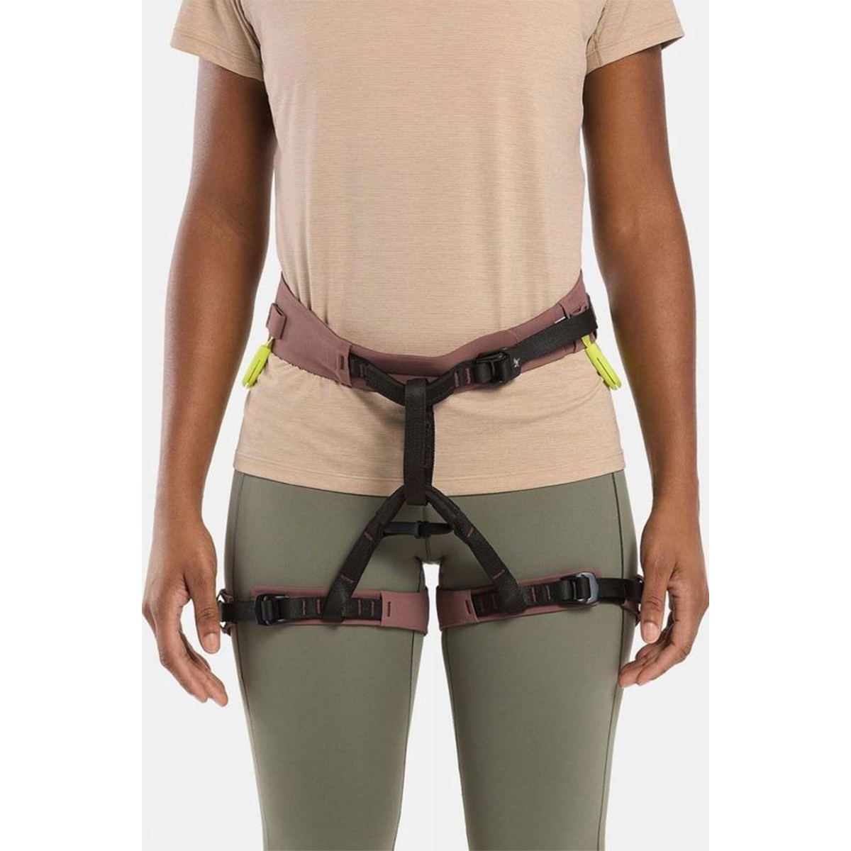 Details for (Women) Arcteryx Arc'teryx Durable Harness Belt - Brown AR385A