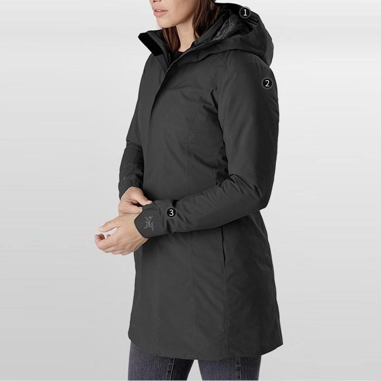 Cheap (Women) Arcteryx Arc'teryx Durant Winter Coat Waterproof Windproof Lightweight Warm Jacket 18156