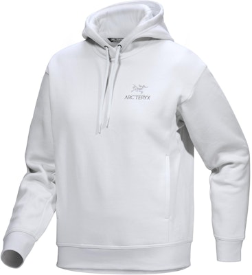(Women) Arcteryx Arc'teryx Emblem Hoodie - Logo Embroidery, Loose Fit & Cozy Design. X000009786 6