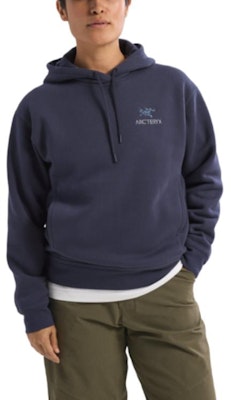 (Women) Arcteryx Arc'teryx Emblem Hoodie - Logo Embroidery, Loose Fit & Cozy Design. X000009786 Sizing (Women) Arcteryx Arc'teryx Emblem Hoodie - Logo Embroidery, Loose Fit & Cozy Design. X000009786