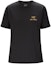 Details for (Women) Arcteryx Arc'teryx Emblem Series Envoy Graphic Print Vintage Crewneck Tee for Women. 30437