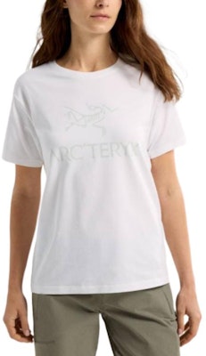 (W) 아크테릭스 ENVOY ARC''WORD 그래픽 로고 크루넥 티셔츠 X000008039 Sizing (W) 아크테릭스 ENVOY ARC''WORD 그래픽 로고 크루넥 티셔츠 X000008039