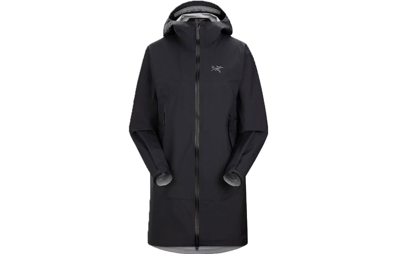 (Women) Arcteryx Arc'teryx Gamma Solid Color Windproof Logo Hoodie Jacket . X000005835