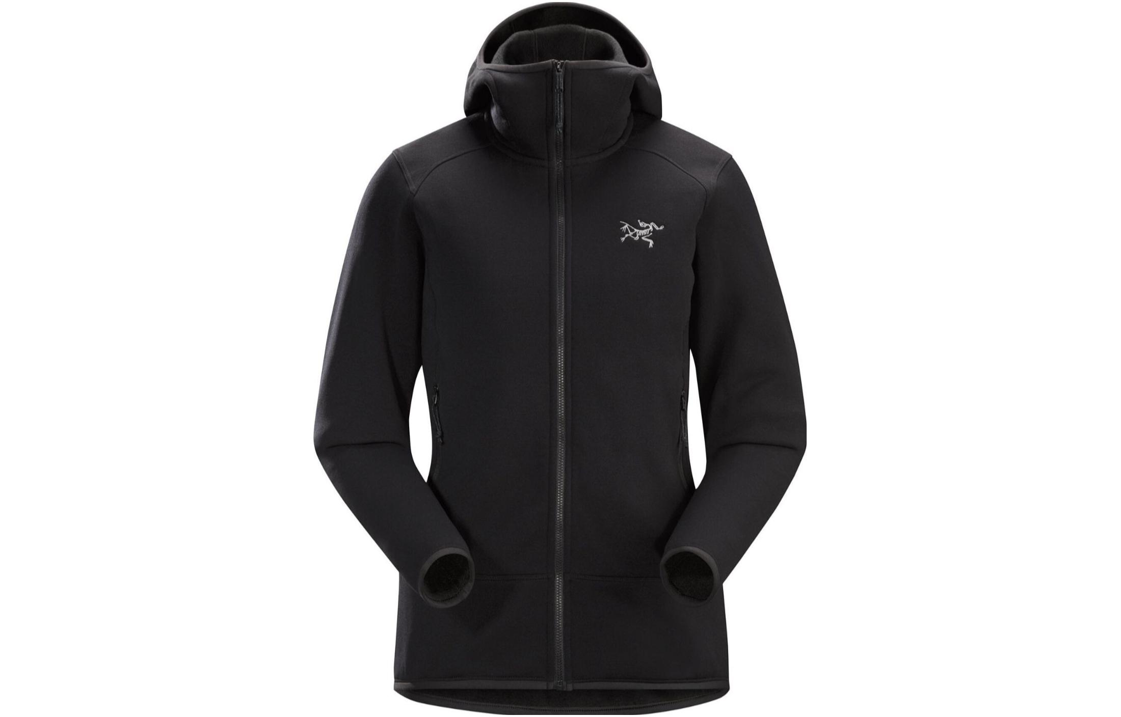 (Women) Arcteryx Arc'teryx Kyanite  Fleece Hoodie Full-Zip Jacket in Peacock Green 19769 圖 11