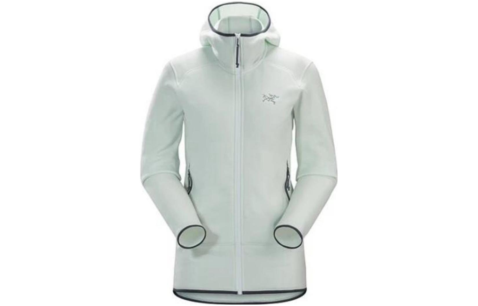 (Women) Arcteryx Arc'teryx Kyanite  Fleece Hoodie Full-Zip Jacket in Peacock Green 19769 圖 12