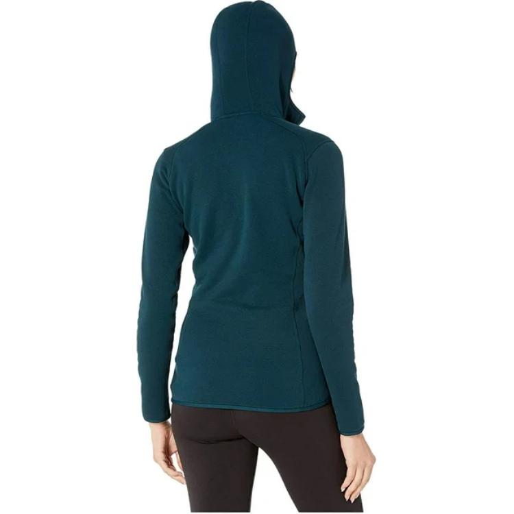 (Women) Arcteryx Arc'teryx Kyanite  Fleece Hoodie Full-Zip Jacket in Peacock Green 19769 圖 5