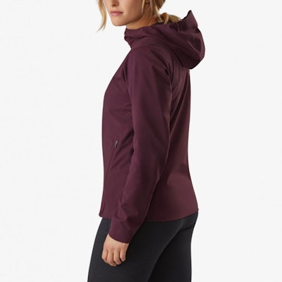 (Women) Arcteryx Arc'teryx Kyanite Trino SL Logo Hoodie Jacket Long Sleeve 25916 3