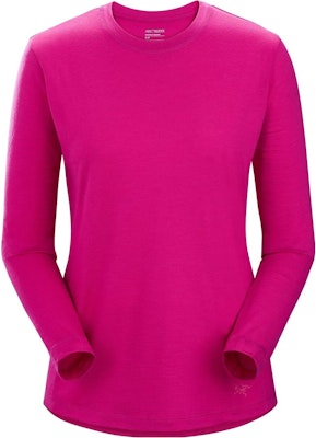 (Women) Arcteryx Arc'teryx Lana Crew LS Plain Long Sleeve Sports T-Shirt Women Regular Fit 28020 Cheap (Women) Arcteryx Arc'teryx Lana Crew LS Plain Long Sleeve Sports T-Shirt Women Regular Fit 28020