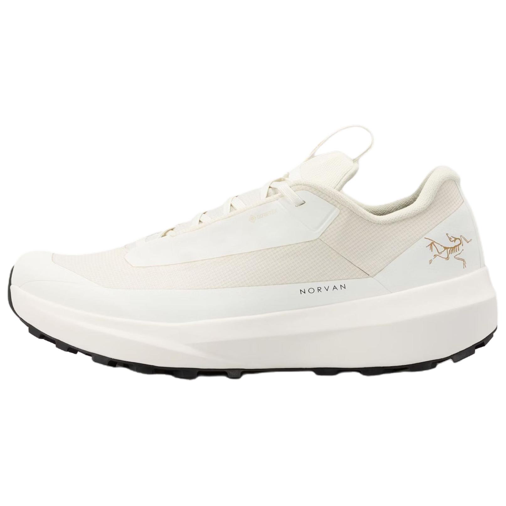 (Women) Arcteryx Arc'teryx Norvan LD 4 GTX White Running Shoes - Versatile Outdoor Comfort X000009617-ARCTIC SILK