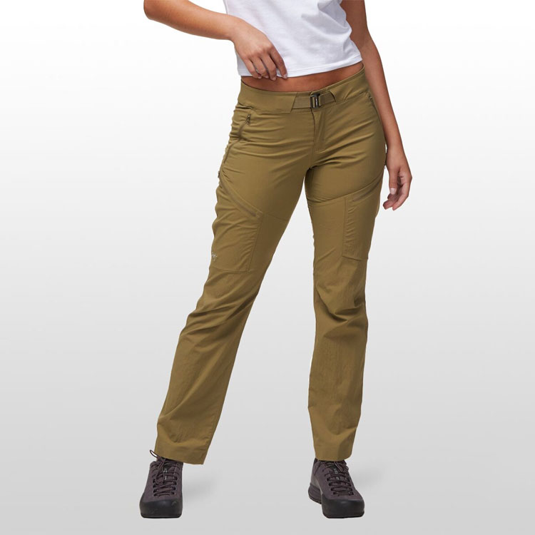 Sizing (W) Pantalones Casuales Arcteryx Arc''teryx Palisade con Logo y Tiro Medio. 22402