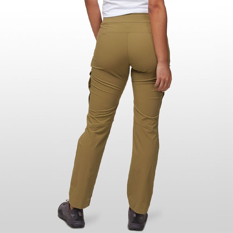 Cheap (W) Pantalones Casuales Arcteryx Arc''teryx Palisade con Logo y Tiro Medio. 22402