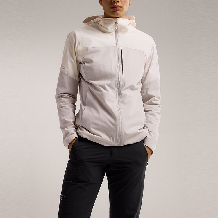 (Women) Arcteryx Arc'teryx Proton Hybrid Full-Zip Windproof Hoodie Jacket  Solid Color 29622 圖 12