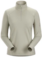 (Women) Arcteryx Arc'teryx RHO LT Lightweight Breathable Half-Zip Fleece Long Sleeve Top 30352 (Women) Arcteryx Arc'teryx RHO LT Lightweight Breathable Half-Zip Fleece Long Sleeve Top 30352