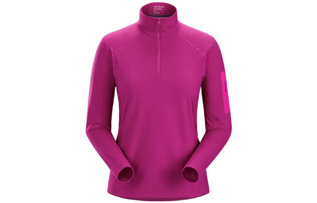 (Women) Arcteryx Arc'teryx RHO LT  Lightweight Breathable Half-Zip Fleece Long Sleeve Top 30352 圖 2