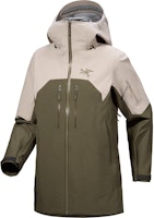 (Women) Arcteryx Arc'teryx RUSH Lightweight Waterproof Windproof Gore-Tex Jacket Green/Beige X000010158 (Women) Arcteryx Arc'teryx RUSH Lightweight Waterproof Windproof Gore-Tex Jacket Green/Beige X000010158
