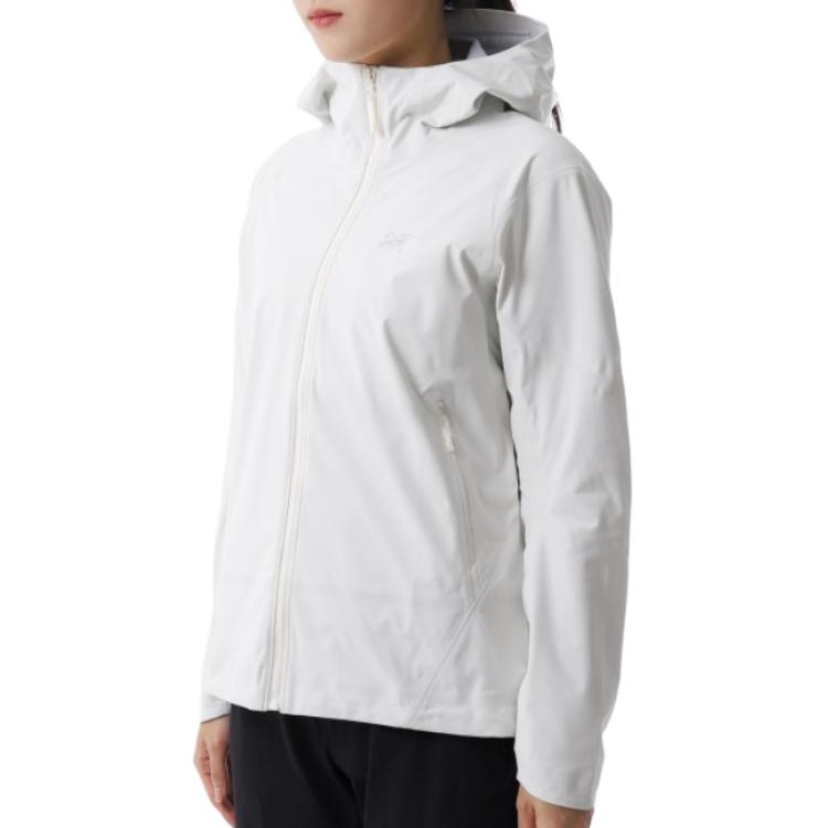 Shop (Women) Arcteryx Arc'teryx SAYDI Logo Embroidered Hoodie Jacket AJPFW09848