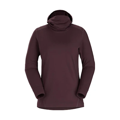 (Women) Arcteryx Arc'teryx Solano Solid Color Casual Hoodie Long Sleeve for Women. 29065