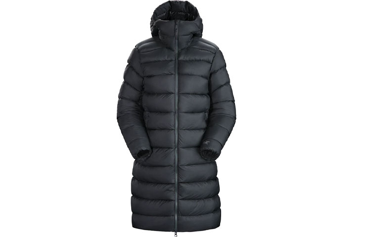 Sizing (Women) Arcteryx Arc'teryx Solid Color Down Coat Hoodie Jacket Casual Wear. 24103