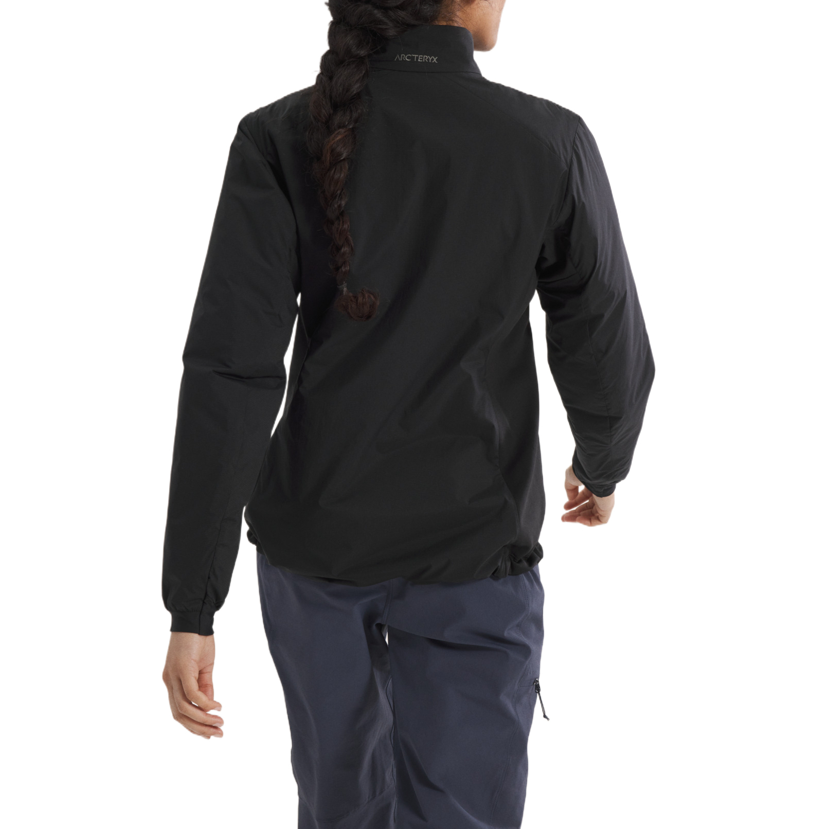 Shop (Women) Arcteryx ATOM  Waterproof Windproof Breathable Logo Embroidered Jacket X000009855
