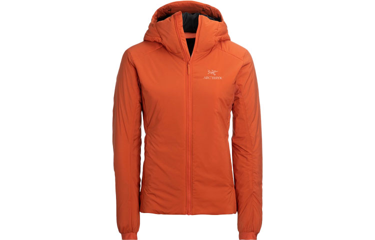 (Women) Arcteryx Atom AR Hoody Solid Color Logo Embroidered Jacket 24107