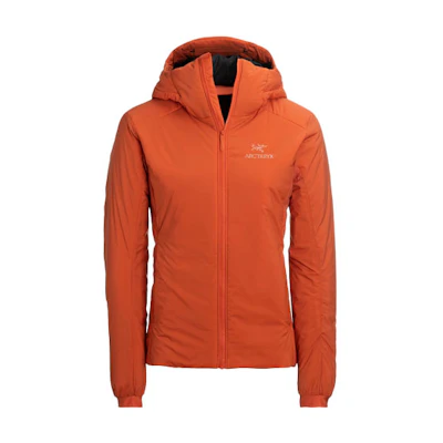 (Women) Arcteryx Atom AR Hoody Solid Color Logo Embroidered Jacket 24107