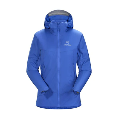 (Women) Arcteryx Atom SL Hoody Winter Warm Jacket with Logo Print and Zipper. 26440