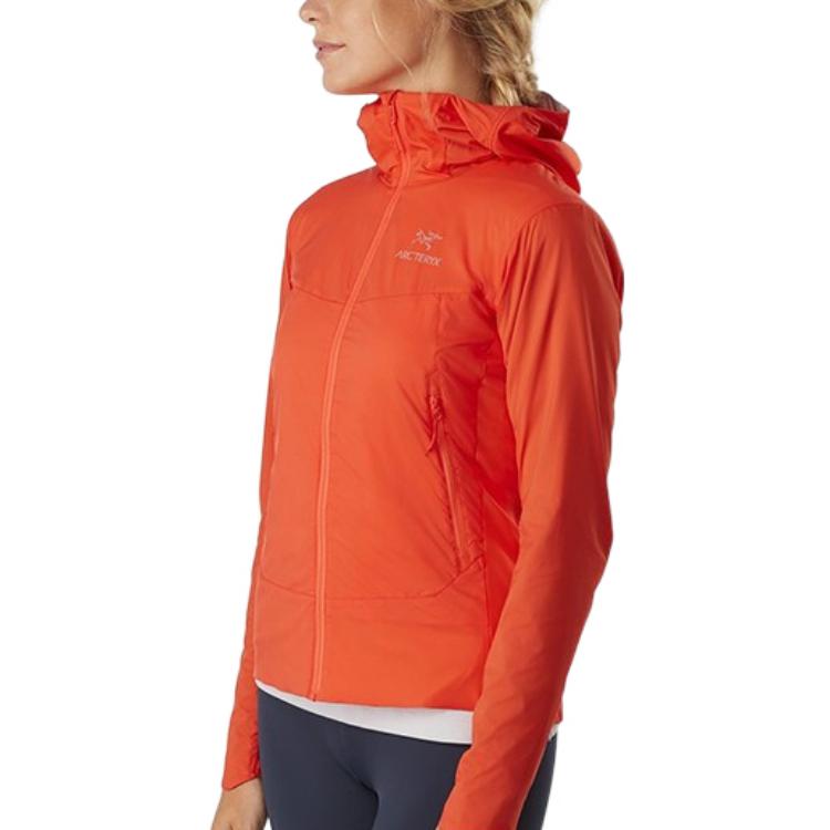(Women) Arcteryx Atom SL Hoody  Winter Warm Jacket with Logo Print and Zipper. 26440 圖 7