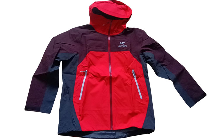 (Women) Arcteryx Beta  Lightweight Hooded Jacket - Maroon/Grey/Dope Red 31407 圖 2