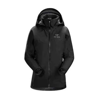(Women) Arcteryx Beta AR Waterproof Jacket Black - Windproof & Durable Outdoor Wear 25855