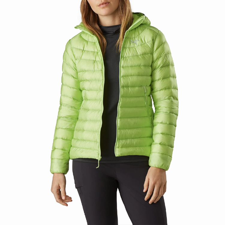 Shop (Women) Arcteryx Cerium LT 850 Fill Power Lightweight Down Hoodie 26125