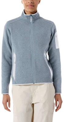 (W) アークテリクス コバート カーディガン 刺繍ロゴ付き暖かい通気性フリースジャケット X000010559 3