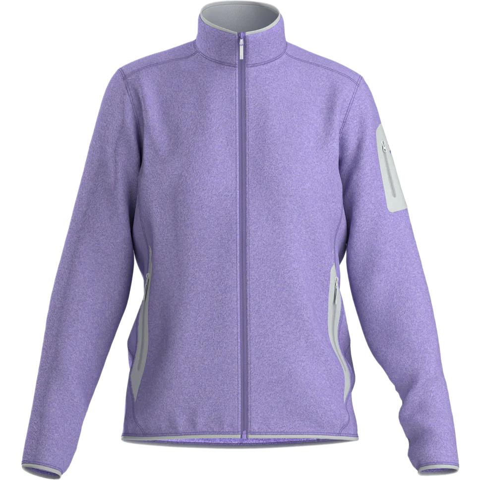 Cheap (W) アークテリクス コバート カーディガン 刺繍ロゴ付き暖かい通気性フリースジャケット X000010559