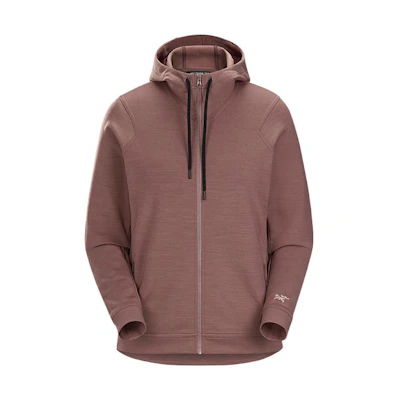 (Women) Arcteryx Covert LT Full Zip Hoodie Jacket Long Sleeve - Lanora Casual Wear 29615