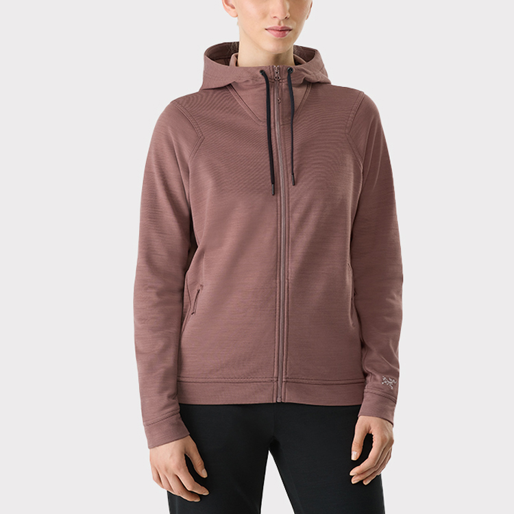 (Women) Arcteryx Covert LT  Full Zip Hoodie Jacket Long Sleeve - Lanora Casual Wear 29615 圖 3