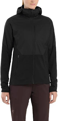 (W) 始祖鳥 Delta Hybrid 黑色抓絨休閒運動長袖外套 L07956300 Shop (W) 始祖鳥 Delta Hybrid 黑色抓絨休閒運動長袖外套 L07956300