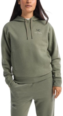(Women) Arcteryx Emblem Logo Embroidered Hoodie - Warm, Comfortable, Relaxed Fit 29604 3
