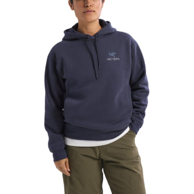 Sizing (Women) Arcteryx Emblem Logo Embroidered Hoodie - Warm, Comfortable, Relaxed Fit 29604