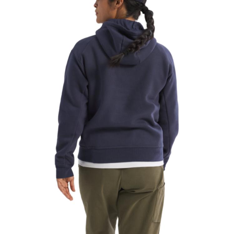 Cheap (Women) Arcteryx Emblem Logo Embroidered Hoodie - Warm, Comfortable, Relaxed Fit 29604