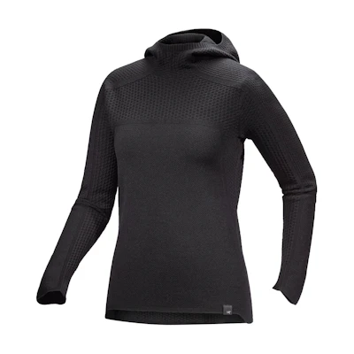 (Women) Arcteryx Hallam Merino Wool Knit Hoodie Pullover Sweater. X000007875