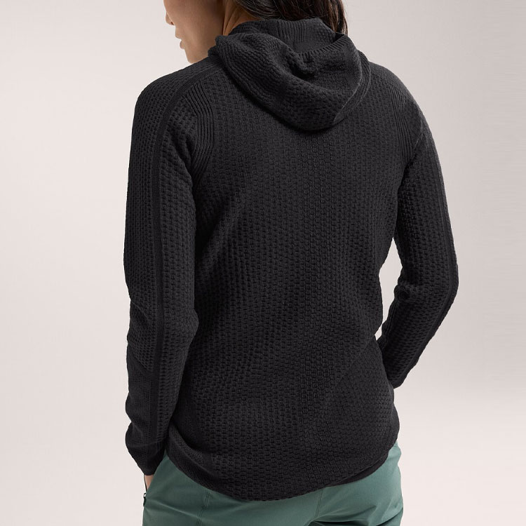 Shop (W) 아크테릭스 할람 메리노 울 니트 후드 풀오버 스웨터. X000007875