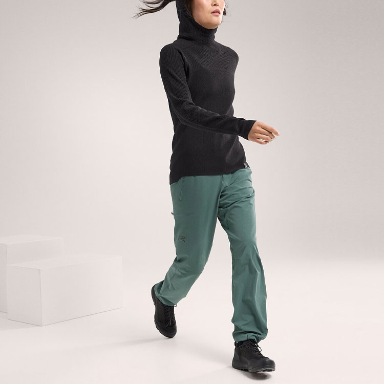 Purchase (W) 아크테릭스 할람 메리노 울 니트 후드 풀오버 스웨터. X000007875