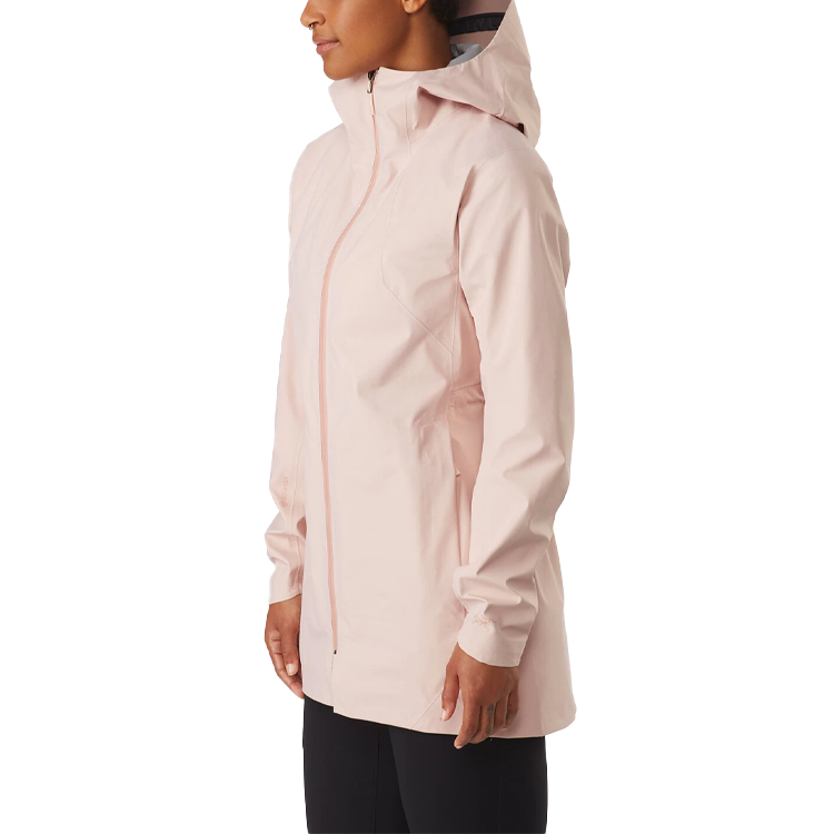 Details for (Women) Arcteryx Logo Hooded Solid Windbreaker Jacket 28896