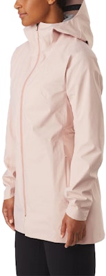 (Women) Arcteryx Logo Hooded Solid Windbreaker Jacket 28896 Details for (Women) Arcteryx Logo Hooded Solid Windbreaker Jacket 28896