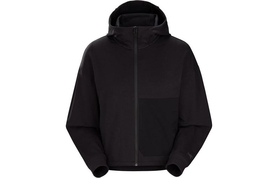 Shop (W) Arcteryx Momenta Hoodie Jaket Full-Zip Logo Pakaian Kasual. 29765