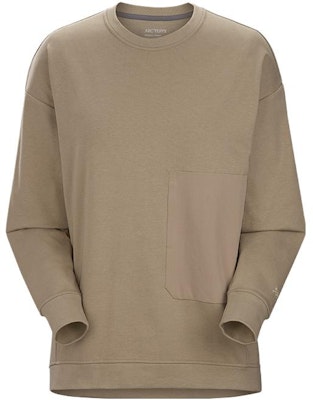 (W) アークテリクス モメンタ クルー LS ロゴ プルオーバーフリーススウェットシャツ 29766 Buy (W) アークテリクス モメンタ クルー LS ロゴ プルオーバーフリーススウェットシャツ 29766