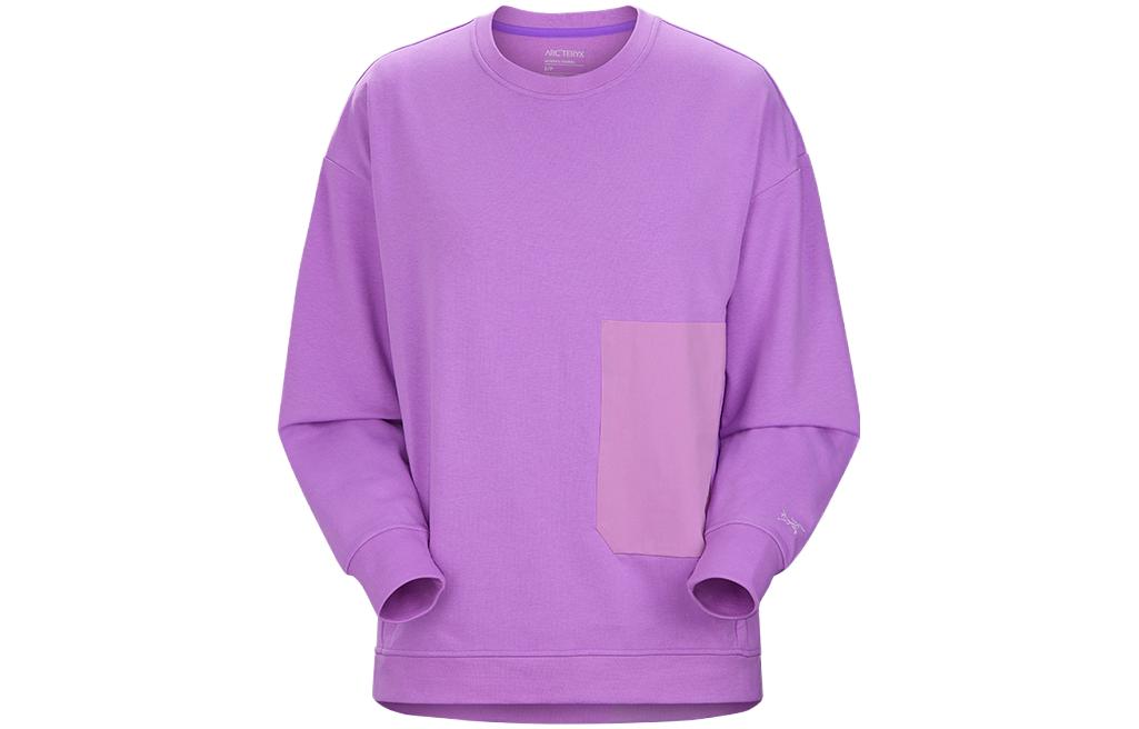 Sizing (W) アークテリクス モメンタ クルー LS ロゴ プルオーバーフリーススウェットシャツ 29766