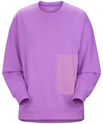 (W) アークテリクス モメンタ クルー LS ロゴ プルオーバーフリーススウェットシャツ 29766 Sizing (W) アークテリクス モメンタ クルー LS ロゴ プルオーバーフリーススウェットシャツ 29766